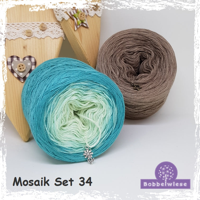 Bobbel "Mosaik-Set 34", 4fädig