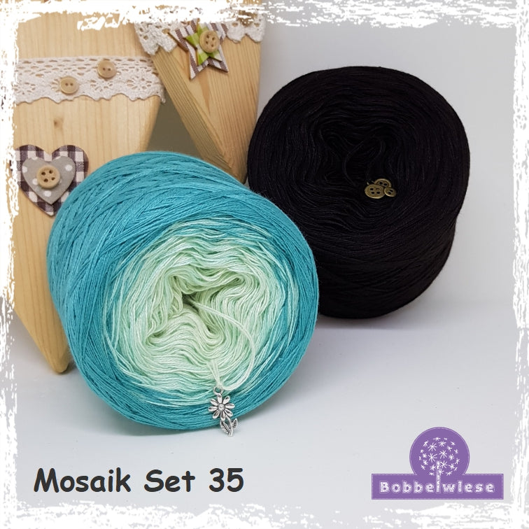 Bobbel "Mosaik-Set 35", 4fädig