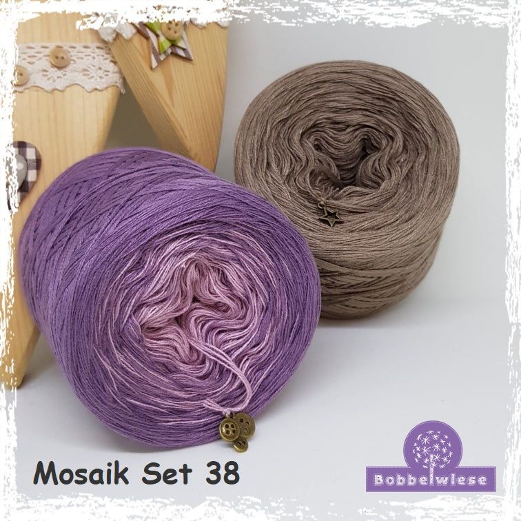 Bobbel "Mosaik-Set 38", 4fädig