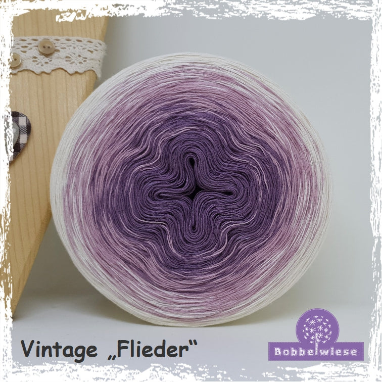 Bobbel "Vintage Flieder", Farbverlaufsgarn