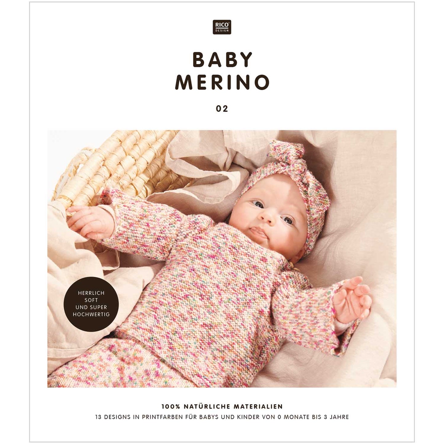 Rico Design Baby Merino 02, Anleitungsheft