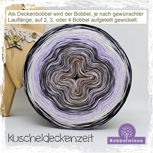 Deckenbobbel "Kuscheldeckenzeit", große Lauflängen, mehrteilig