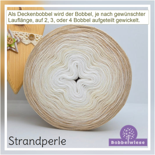 AKTION Deckenbobbel "Strandperle", große Lauflängen, mehrteilig