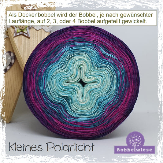 Deckenbobbel "Kleines Polarlicht", große Lauflängen, mehrteilig
