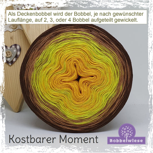 Deckenbobbel "Kostbarer Moment", große Lauflängen, mehrteilig