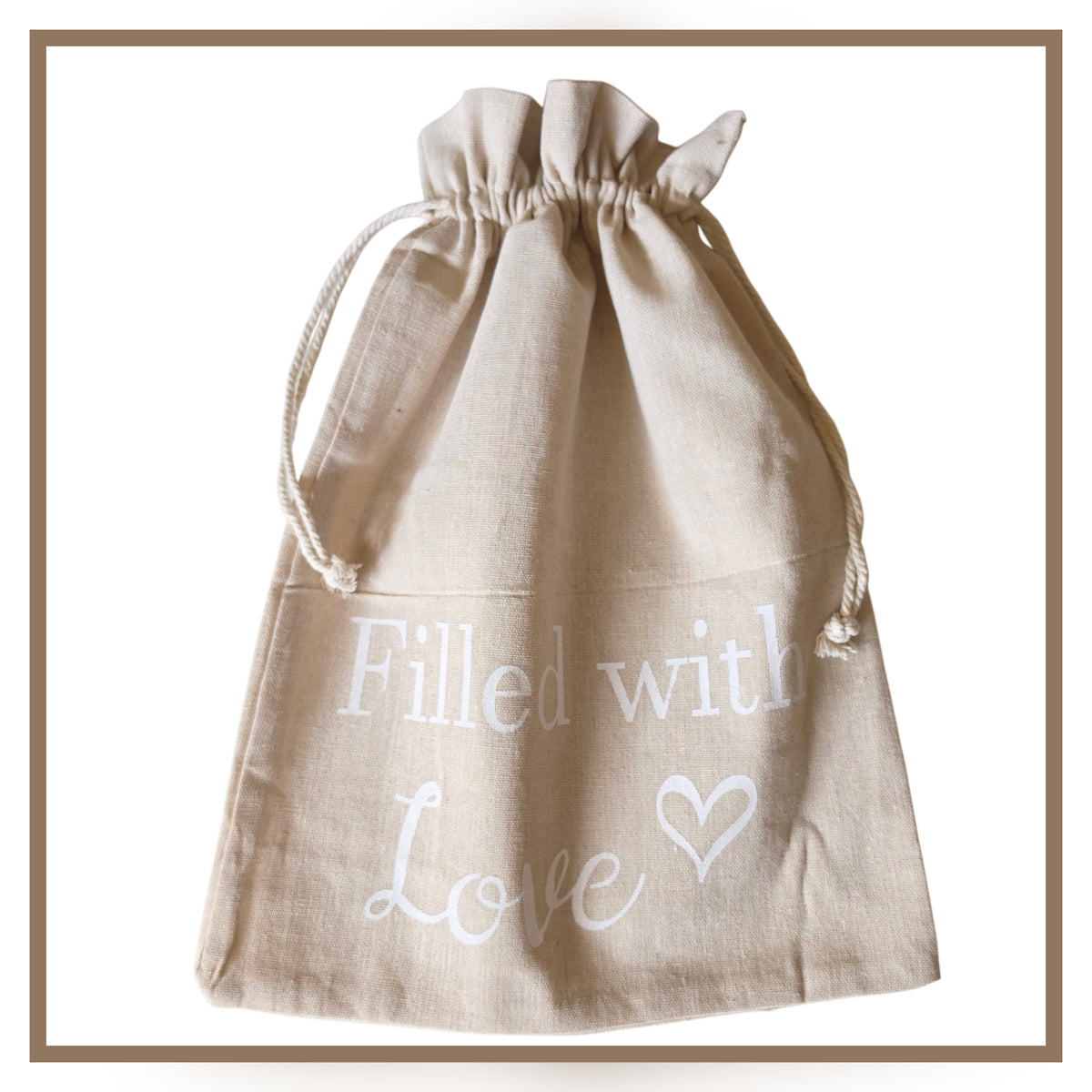Geschenkset Bobbel "Smile" 4fädig, inkl. Geschenkbeutel "Filled with Love"