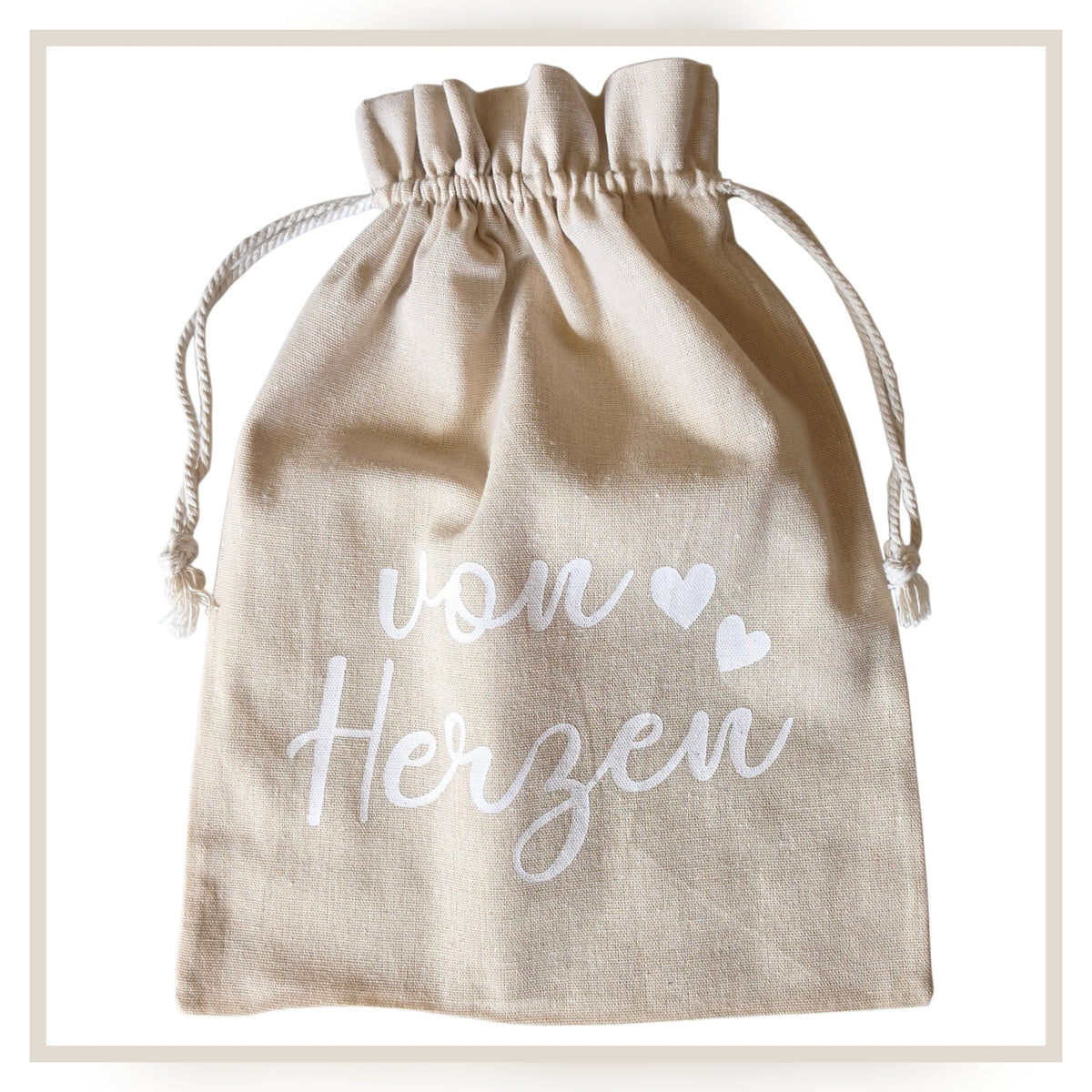 Geschenkset Bobbel "Herzenswunsch" 4fädig, inkl. Geschenkbeutel "von Herzen"