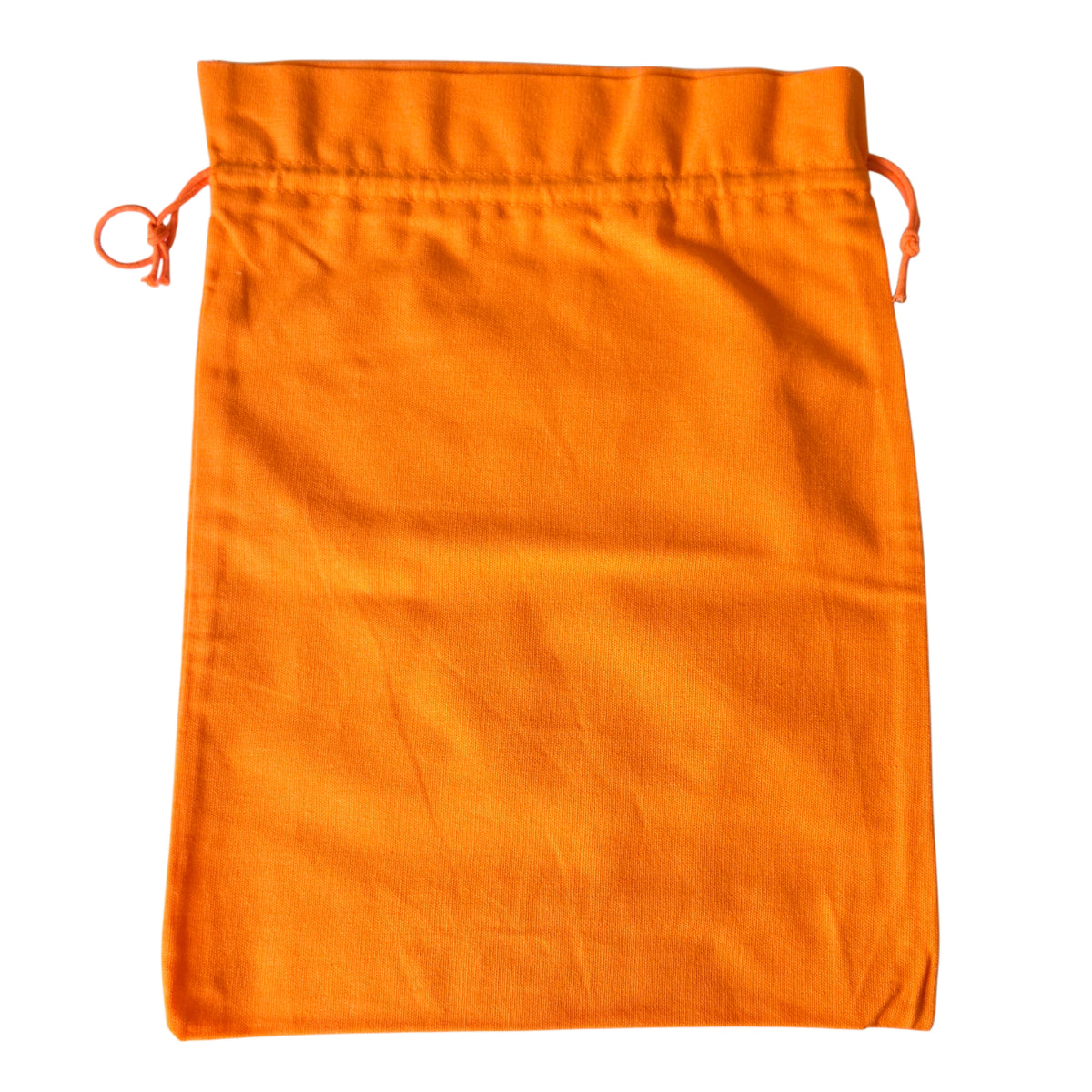 Geschenkbeutel, Baumwolle, "orange", 40x30cm