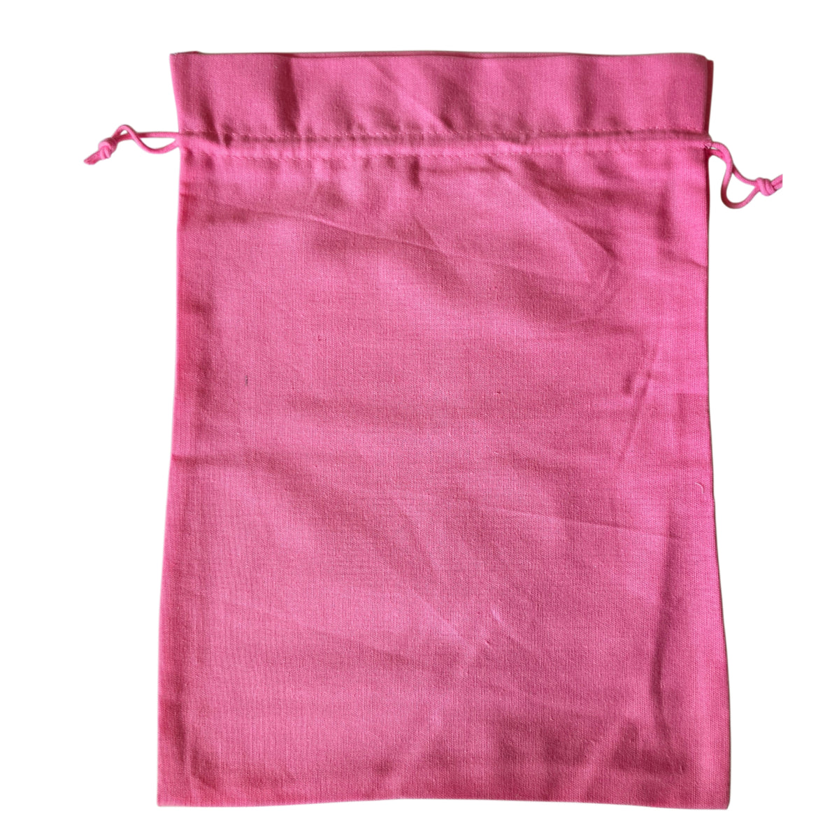 Geschenkbeutel, Baumwolle, "pink", 40x30cm