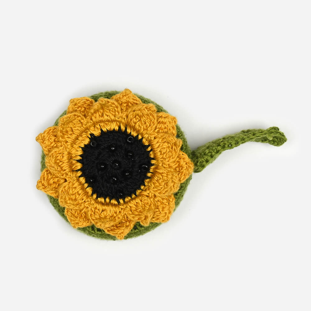 Geschenkidee Set: Bobbel "Sunflower" + Maßband"