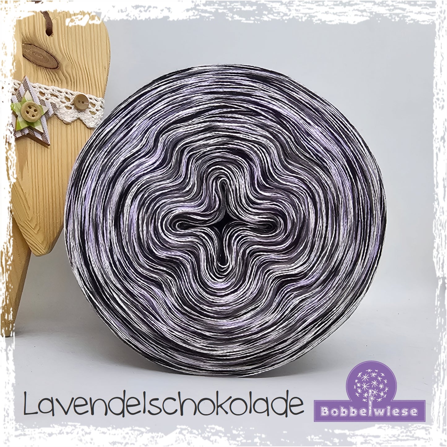 Bobbel meliert "Lavendelschokolade"