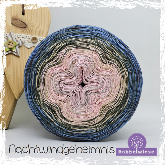 Bobbel "Nachtwindgeheimnis" 4fädig, 1000mLL (versandfertig)