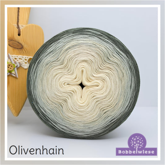 Bobbel "Olivenhain" 4fädig, 1000mLL (versandfertig)