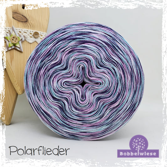 Bobbel meliert "Polarflieder"