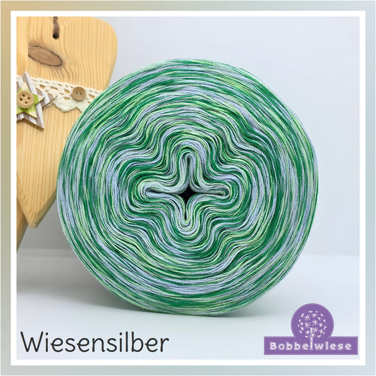 Bobbel meliert "Wiesensilber"