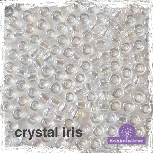TOHO Rocailles 6/0 - Fb. 161 crystal iris (10g)