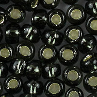 TOHO Rocailles 6/0 - Fb. 29 C dunkel black diamond (10g)