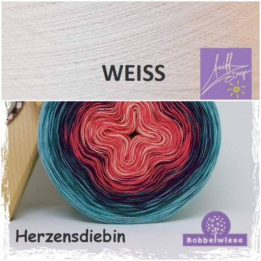 Bobbel-Set "Herzensdiebin", 4fädig