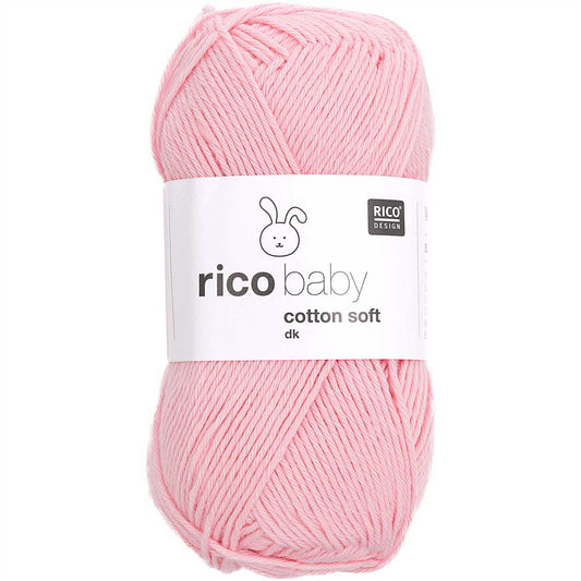 Rico Design Baby Cotton Soft dk 50g 125m, rose (072)