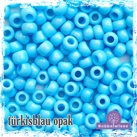 TOHO Rocailles 6/0 - Fb. 43 türkisblau opak (10g)