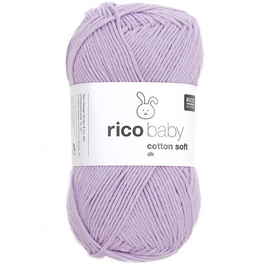 Rico Design Baby Cotton Soft dk 50g 125m, veilchen (073)