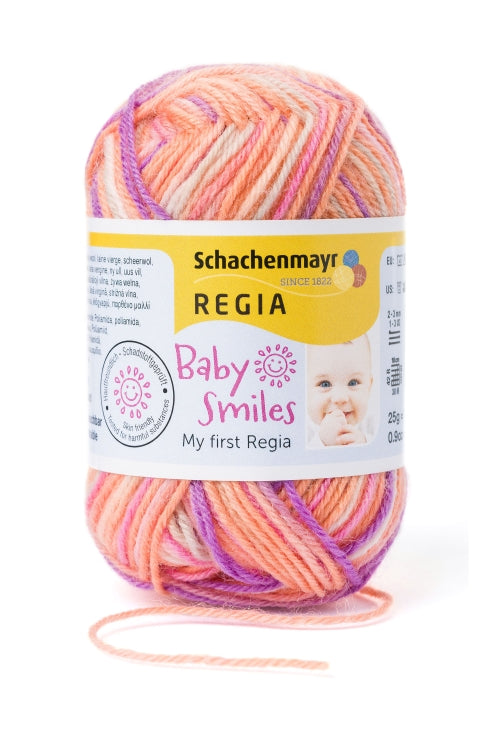 Baby Smiles, My first Regia, 25g, 105m, selina color (01814)