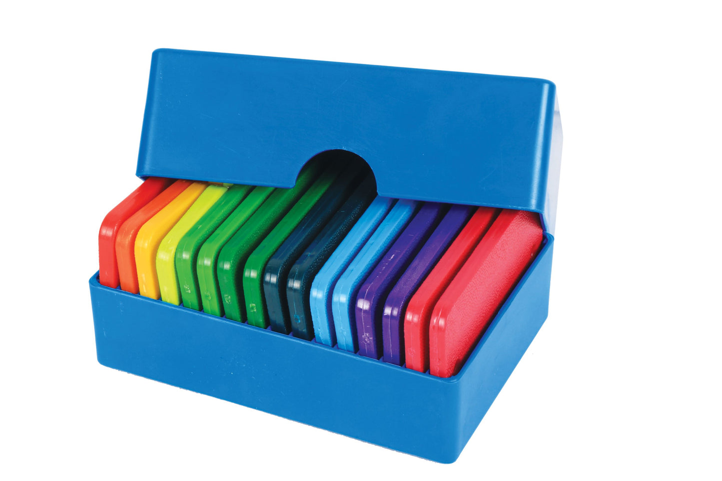 KnitPro Regenbogen Kammnadeln (Box), Rainbow