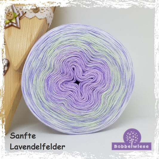 Bobbel "Sanfte Lavendelfelder", Farbverlaufsgarn