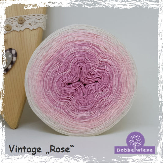 Bobbel "Vintage Rose", Farbverlaufsgarn